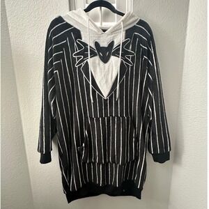 Disney‎ The Nightmare Before Christmas Jack Skellington Hoodie Youth M 8-10